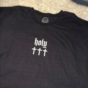 Men’s Holy Black T-Shirt size 5x